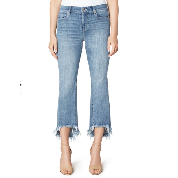 hidden Jeans Denim - HIDDEN JEANS frayed hem denim